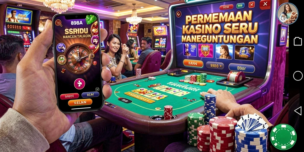 Screenshot 898A menampilkan gameplay Kasino yang menarik dan seru.