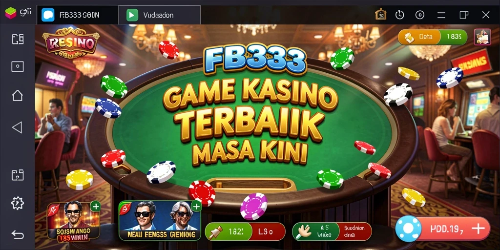 Tampilan gameplay FB333 yang menarik dan mengasyikkan di dunia Kasino.