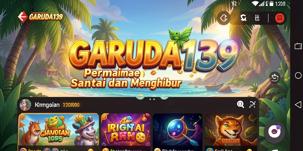 Tampilan menarik dari gameplay GARUDA138 yang penuh warna.