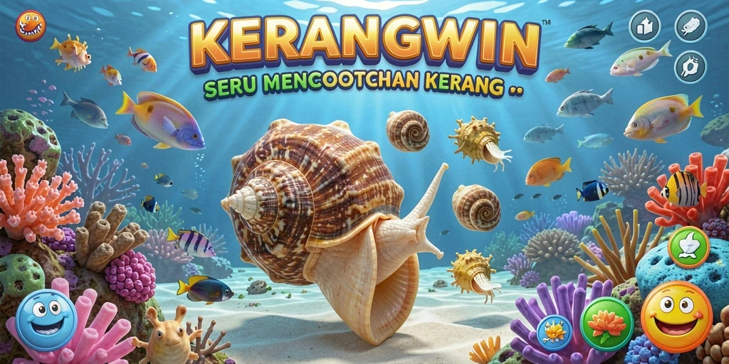 Tampilan gameplay seru KERANGWIN yang penuh warna dan tantangan.
