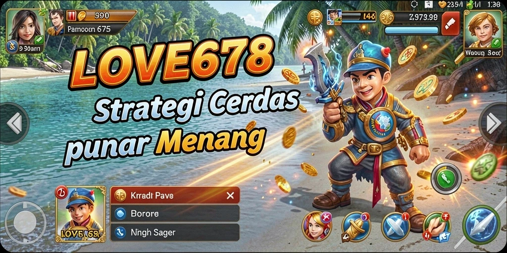Screenshot gameplay LOVE678 menampilkan aksi strategi yang intens dan mendebarkan.