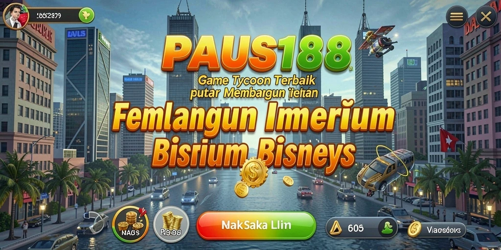Screenshot gameplay PAUS188 menunjukkan momen membangun bisnis yang menarik.
