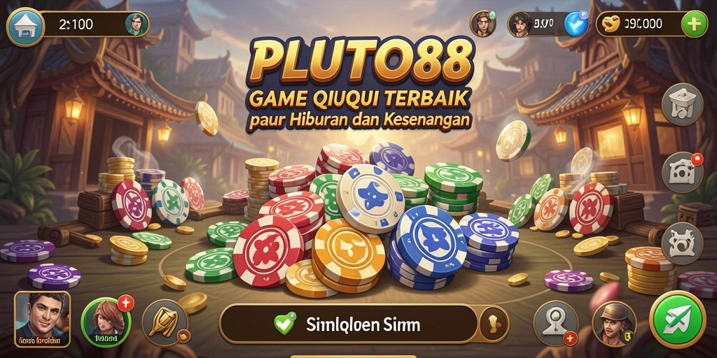 Gameplay menyenangkan yang menampilkan permainan QiuQiu yang seru.