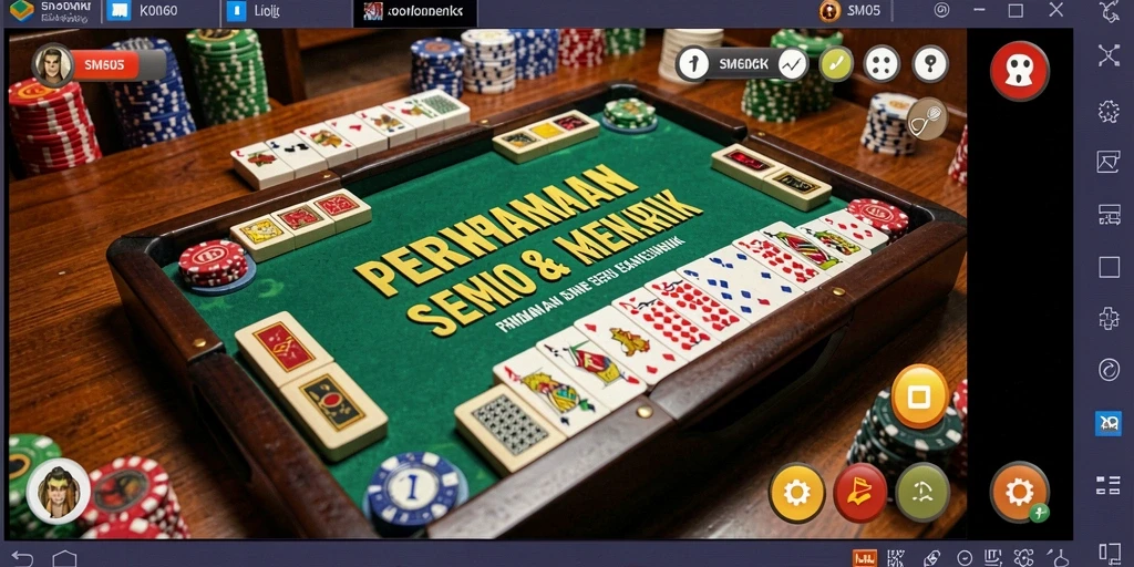 Tampilan gameplay SM605 yang mengasyikkan dan interaktif.
